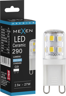 Mexen Aura LED Bulb G9, 2.5W, Cool - 6500K, 290 lm - L121-G9-0265-01