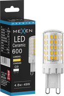 Mexen Aura LED Bulb G9, 4.8W, Warm - 3000K, 600 lm - L121-G9-0530-01