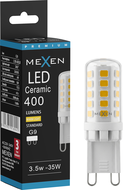 Mexen Aura Dimmable LED Bulb G9, 3.5W, Warm - 3000K, 400 lm - L122-G9-0330-01