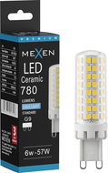 Mexen Aura Dimmable LED Bulb G9, 6W, Cool - 6500K, 780 lm - L122-G9-0665-01