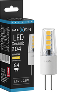 Mexen Oris LED Bulb G4, 1.7W, Warm - 3000K, 204 lm - L115-G4-0130-02