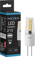 Mexen Oris LED Bulb G4, 1.7W, Neutral - 4000K, 210 lm - L115-G4-0140-02