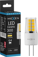 Mexen Oris LED Bulb G4, 2.5W, Warm - 3000K, 300 lm - L115-G4-0230-01