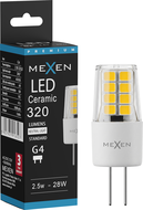 Mexen Oris LED Bulb G4, 2.5W, Neutral - 4000K, 320 lm - L115-G4-0240-01