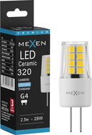 Mexen Oris LED Bulb G4, 2.5W, Cool - 6500K, 320 lm - L115-G4-0265-01