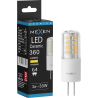 Mexen Oris LED Bulb G4, 3W, Warm - 3000K, 360 lm - L115-G4-0330-01
