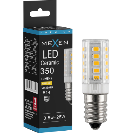 Mexen Aura LED Bulb E14, 3.5W, Warm - 3000K, 350 lm - L121-E14-0330-01