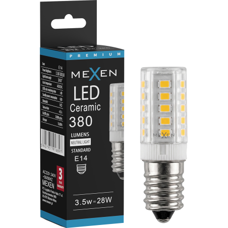 Mexen Aura LED Bulb E14, 3.5W, Neutral - 4000K, 380 lm - L121-E14-0340-01