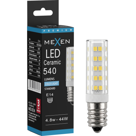Mexen Aura LED Bulb E14, 4.8W, Cool - 6500K, 540 lm - L121-E14-0565-01