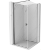 Mexen Mist-B swing shower cabin 90 x 90 cm, transparent, gun metal - 8A2T-090-090-95-00