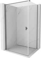 Mexen Mist-B hinged shower enclosure 80 x 110 cm, transparent, gun metal - 8A2T-080-110-95-00