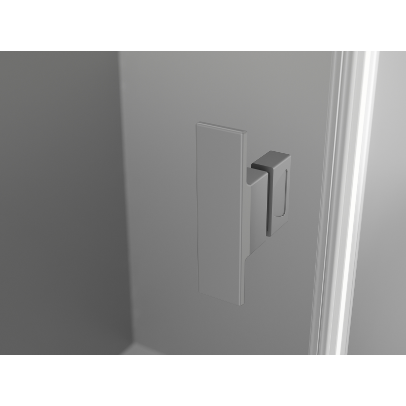 Mexen Mist-B hinged shower cabin 70 x 120 cm, transparent, gun metal - 8A2T-070-120-95-00