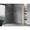 Mexen Mist-B hinged shower cabin 70 x 120 cm, transparent, gun metal - 8A2T-070-120-95-00