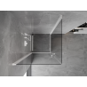 Mexen Mist-B Duo Hinged Shower Enclosure 70 x 70 cm, Transparent, White - 8A2-070-070-20-00