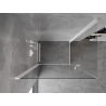 Mexen Mist-B Duo Shower Enclosure Hinged 95 x 70 cm, Transparent, White - 8A2-095-070-20-00
