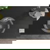 Mexen Diego 1-compartment granite sink with a kitchen mixer tap Duero, Grey - 6512-71-671600-00