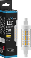 Mexen Vega Dimmable LED Bulb R7S, 7W, Warm - 3000K, 770 lm - L125-R7S-0730-01