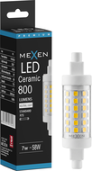 Mexen Vega Dimmable LED Bulb R7S, 7W, Neutral - 4000K, 800 lm - L125-R7S-0740-01
