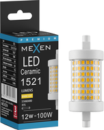 Mexen Vega Dimmable LED Bulb R7S, 12W, Warm - 3000K, 1521 lm - L125-R7S-1230-01