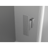 Mexen Mist-B Duo shower cabin, swing door 95 x 70 cm, transparent, brushed gun gray - 8A2-095-070-66-00