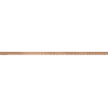 Mexen Line-B front shower strip 180 cm, brushed copper - 186503180U