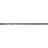 Mexen Line-B front shower strip 130 cm, gun gray brushed - 186603130U