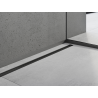 Mexen Line-B front shower strip 130 cm, gun gray brushed - 186603130U