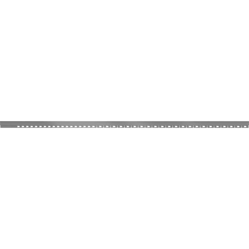Mexen Line-B frontal shower strip 180 cm, gun gray brushed - 186603180U