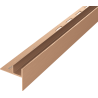 Mexen Line-B 120 cm slope strip for glass, right, brushed copper - 186504120R