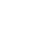 Mexen Line-B sloped strip for glass 180 cm left, brushed copper - 186504180L