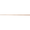 Mexen Line-B sloped strip for glass 180 cm left, brushed copper - 186504180L