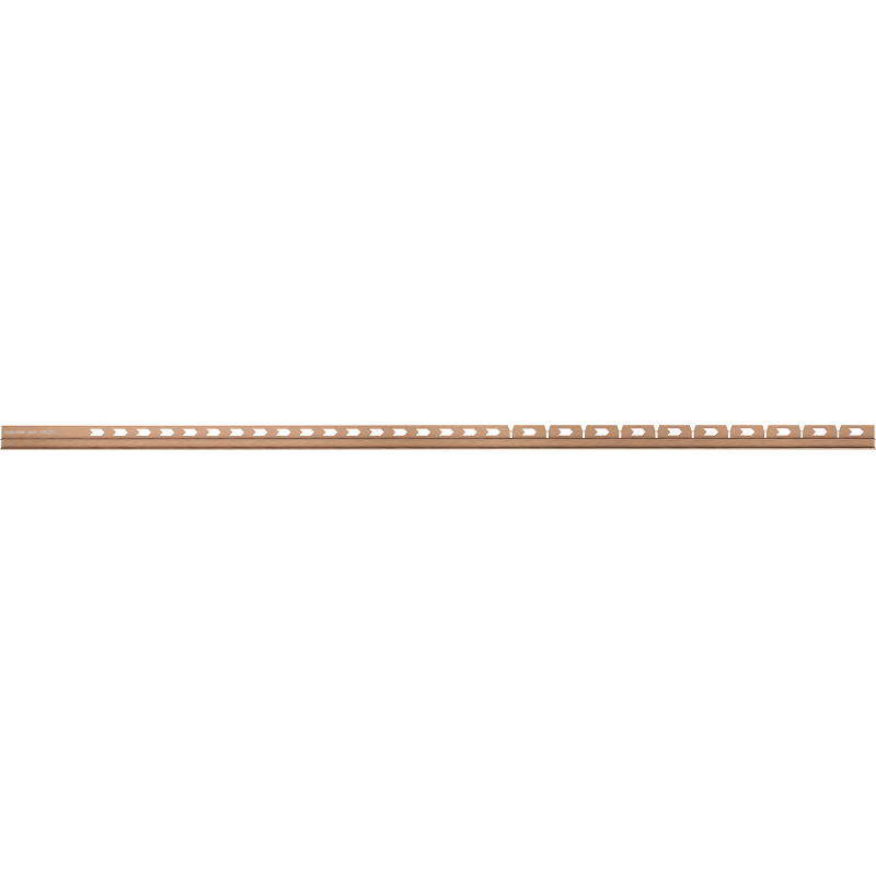 Mexen Line-B 120 cm slope strip for glass, right, brushed copper - 186504120R