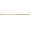 Mexen Line-B 120 cm slope strip for glass, right, brushed copper - 186504120R