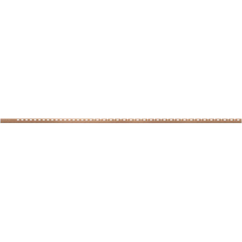 Mexen Line-B 180 cm glass incline strip right, brushed copper - 186504180R