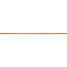 Mexen Line-B 180 cm glass incline strip right, brushed copper - 186504180R