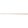 Mexen Line-B 180 cm glass incline strip right, brushed copper - 186504180R