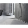 Mexen Line-B sloping strip for glass 120 cm left, gun gray brushed - 186604120L