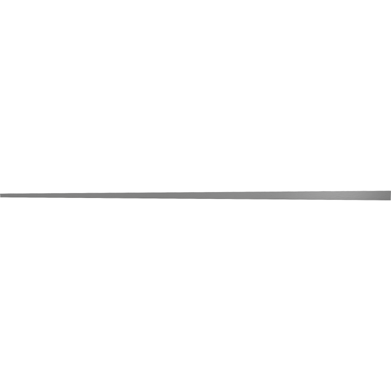 Mexen Line-B sloping strip for glass 120 cm left, gun gray brushed - 186604120L