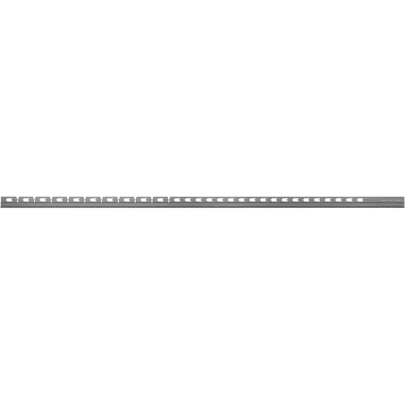 Mexen Line-B sloping strip for glass 120 cm left, gun gray brushed - 186604120L