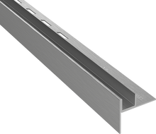 Mexen Line-B 180 cm sloping strip for glass left, brushed gun gray - 186604180L