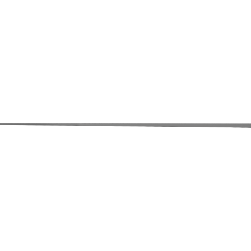 Mexen Line-B 180 cm sloping strip for glass left, brushed gun gray - 186604180L
