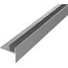 Mexen Line-B drop strip for glass 120 cm right, gun gray brushed - 186604120R