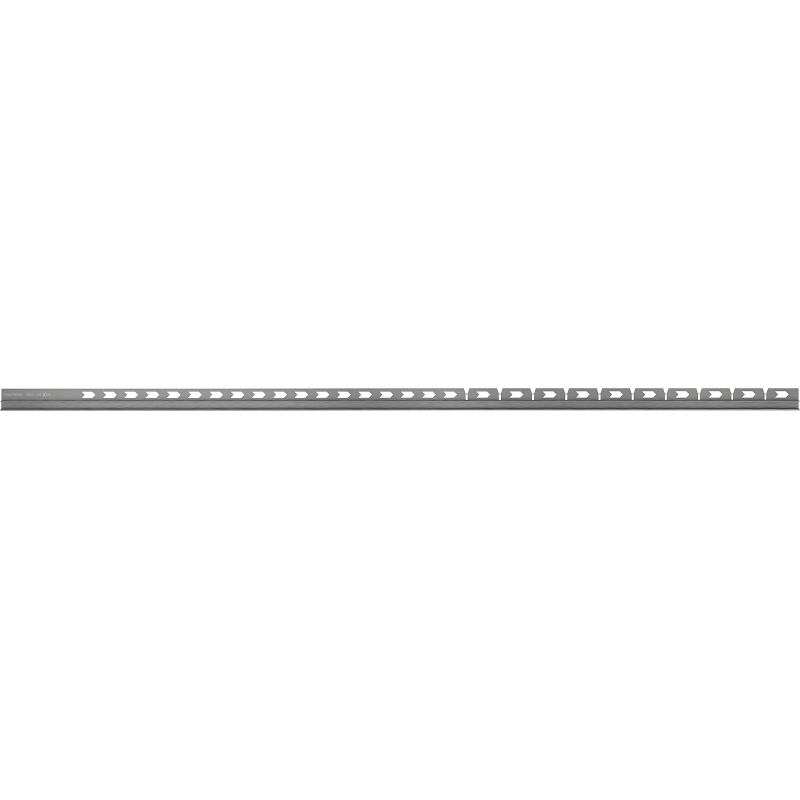 Mexen Line-B drop strip for glass 120 cm right, gun gray brushed - 186604120R