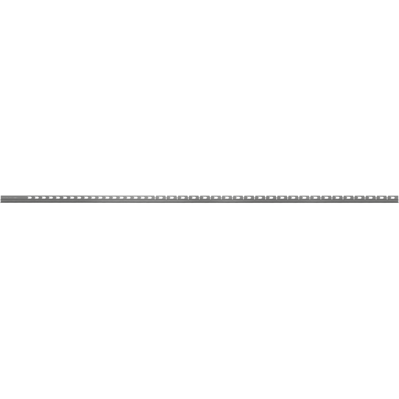 Mexen Line-B sloping strip for glass 180 cm right, brushed gun gray - 186604180R
