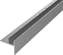 Mexen Line-B sloping strip for glass 180 cm right, brushed gun gray - 186604180R
