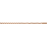 Mexen Line-B floor gradient strip 120 cm left, brushed copper - 186501120L