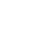 Mexen Line-B floor transition strip 180 cm left, brushed copper - 186501180L