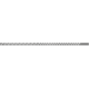 Mexen Line-B 120 cm left floor gradient strip, brushed gun gray - 186601120L