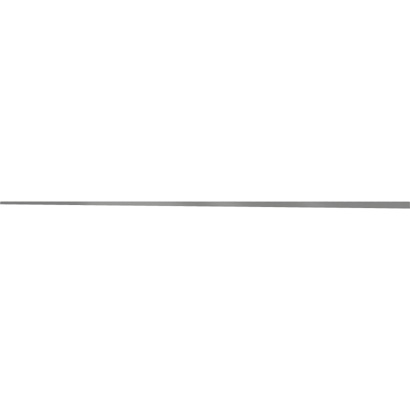 Mexen Line-B floor slope trim 180 cm left, gun gray brushed - 186601180L