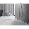 Mexen Line-B floor slope trim 180 cm left, gun gray brushed - 186601180L